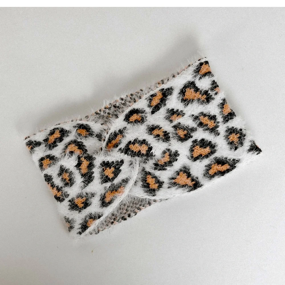 Leopard Twist Headbands! 2‎ Colors Available!